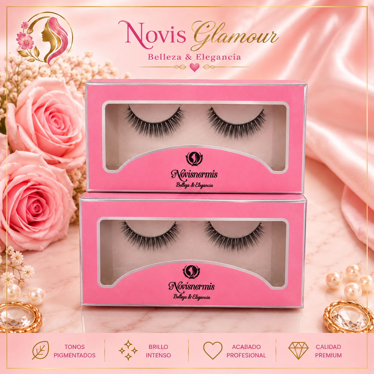Pestañas Postizas Visión Natural  Novisnermis { Novis Glamour }