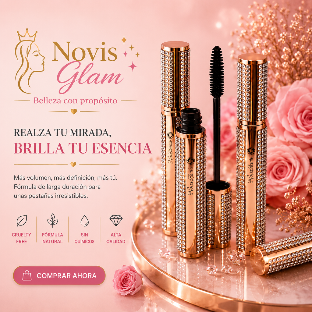 Mascara de Pestañas Efecto Extensiones Novisnermis { Novis Glamour }