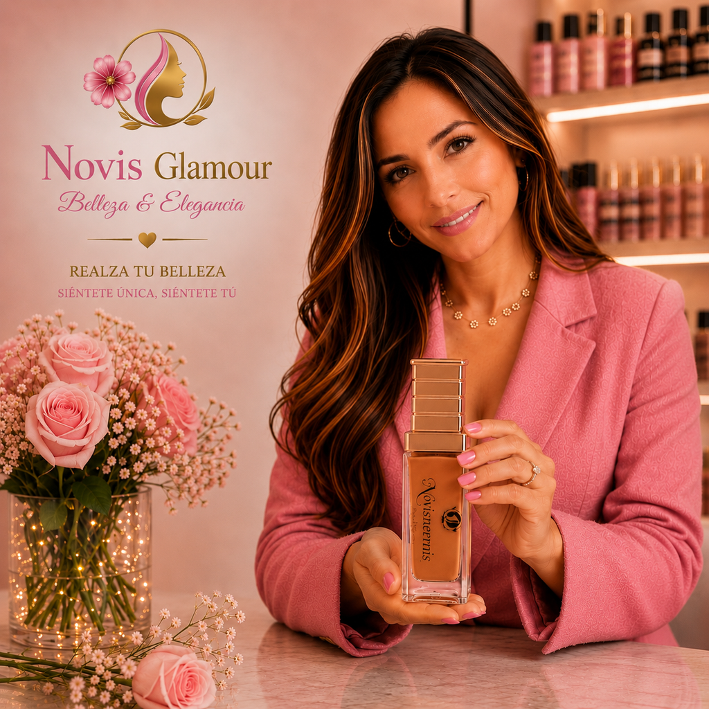 Base de Oro Líquido Mate – Novisnermis { Novis Glamour }
