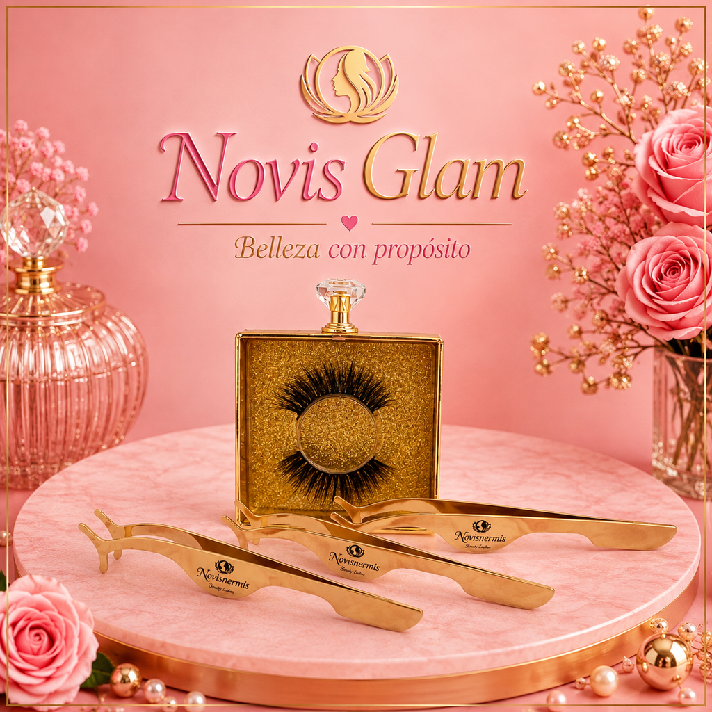 Pinzas Novisnermis Beauty Lashes - Novis Glamour