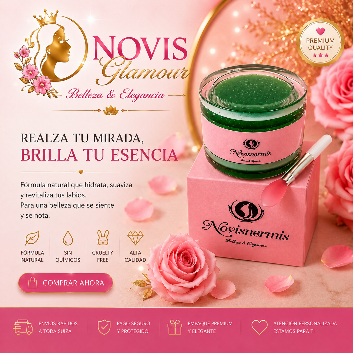 Mascarilla Labial Novisnermis {Novis Glamour }