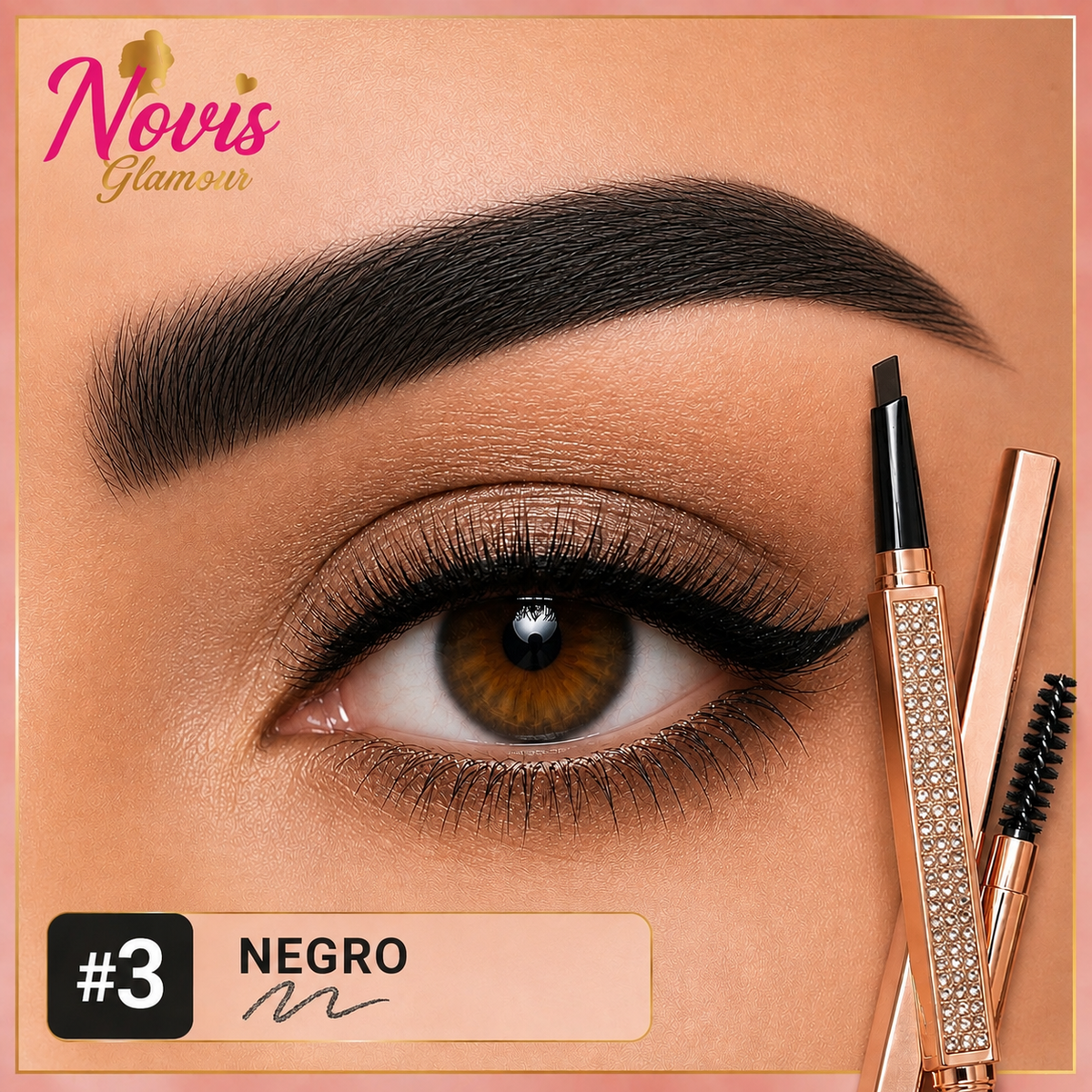 Lápiz de Cejas Lux Novisnermis { Novis Glamour }