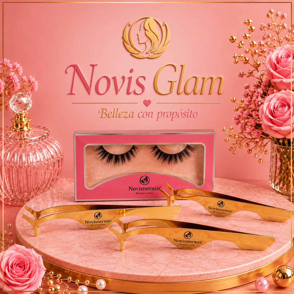Pinzas para Pestañas Postizas Novisnermis { Novis Glamour }