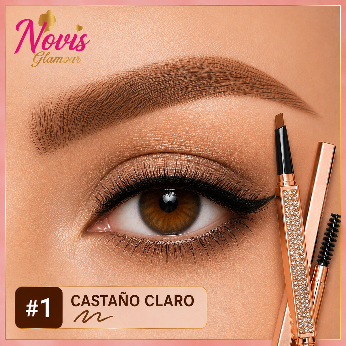 Lápiz de Cejas Lux Novisnermis { Novis Glamour }