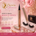 Delineador Líquido 2 en 1 Autoadhesivo  Novisnermis { Novis Glamour }