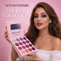 Paleta de Sombra de Ojos Vegana de 15 Colores Novisnermis { Novis Glamour }