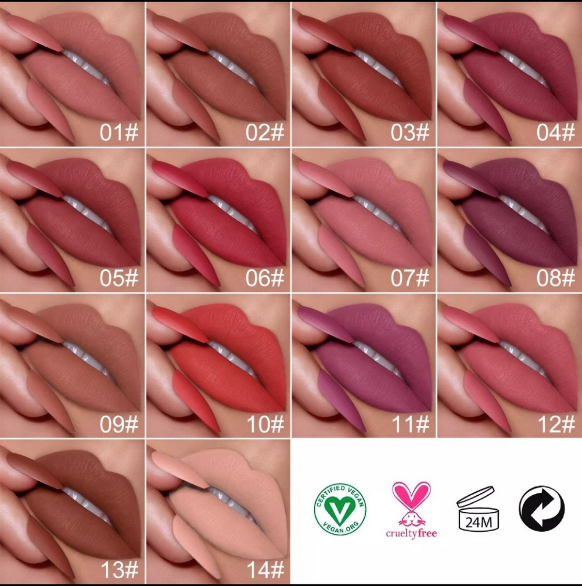 Lippenstifte Novisnermis { Novis Glamour }